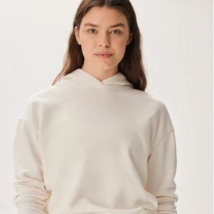 Outdoor Voices Organic Cotton Terry Shrunken Hoodie